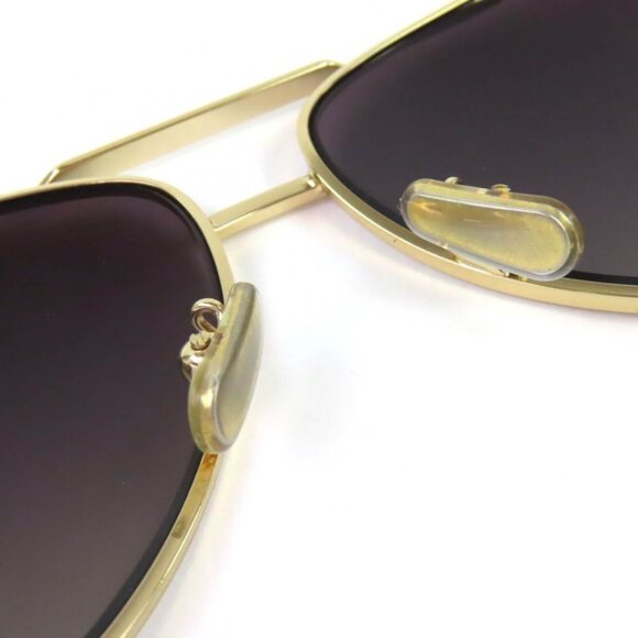 Celine Two Bridge Teardrop Sunglasses Gold main image 5